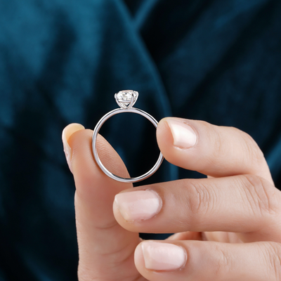 What's The Thinnest Band I Can Use For My Engagement Ring? (So It's Still Secure)