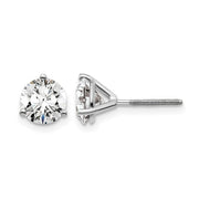 14K White Gold 3.00ct Laboratory Grown Diamond Studs