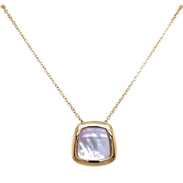 14K Mother of Pearl Pendant
