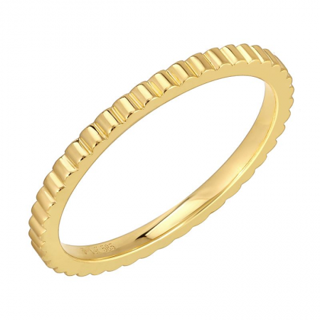 14 Karat Yellow Gold Stackable Ring