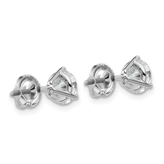 5.00tw Laboratory Grown Diamond Stud Earrings