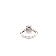 3.74ct tw Pave Laboratory Grown Diamond Engagement Ring