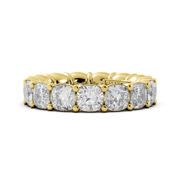 8.00ct tw Cushion Cut Diamond Eternity Band