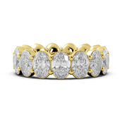 7.50ct tw Oval Diamond Eternity Band