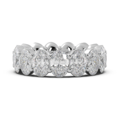 7.50ct tw Oval Diamond Eternity Band