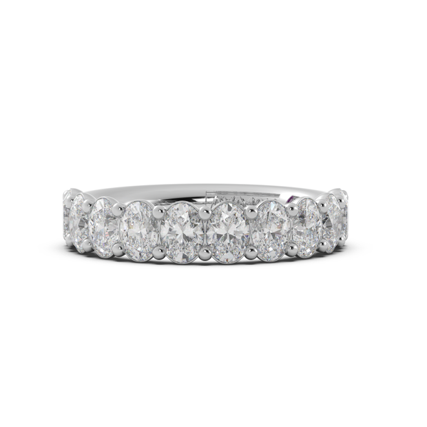 1.50ct tw Oval Cut Diamond Band