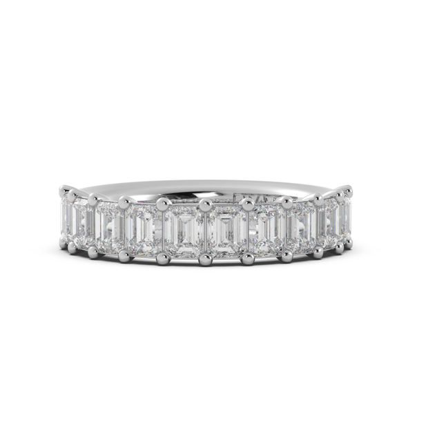 1.50ct tw Emerald Cut Diamond Band