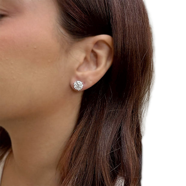 5.00tw Laboratory Grown Diamond Stud Earrings