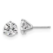 14K White Gold 3.00ct Laboratory Grown Diamond Studs