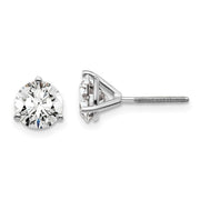 2.08TW Laboratory Grown Diamond Studs in 14K White Gold