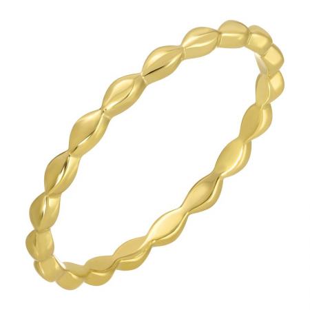 14k Yellow Gold Stackable Ring