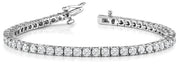 14K White Gold 5.00ct Diamond Tennis Bracelet