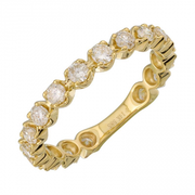 14K Yellow Gold Diamond Ring