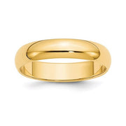 5MM  Gold Wedding Band