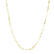 14K Paperclip Chain 20"