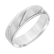 6MM Carved  Wedding Band