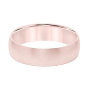 6MM Brushed Wedding Band