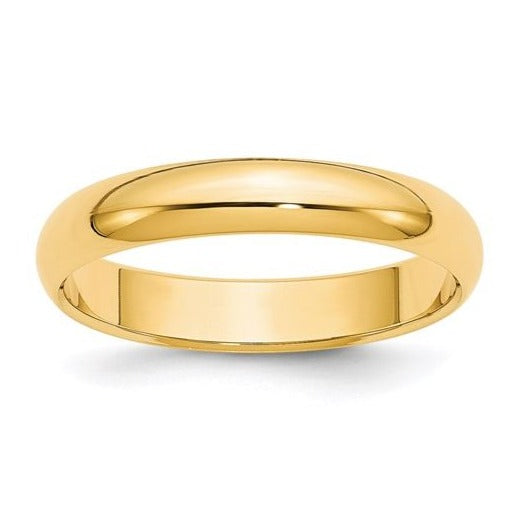4MM Yellow Gold Wedding Band