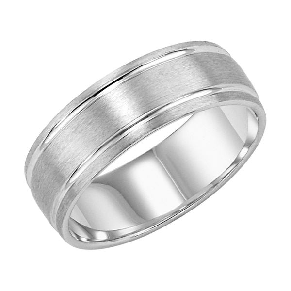 7MM Satin Finish Wedding Band