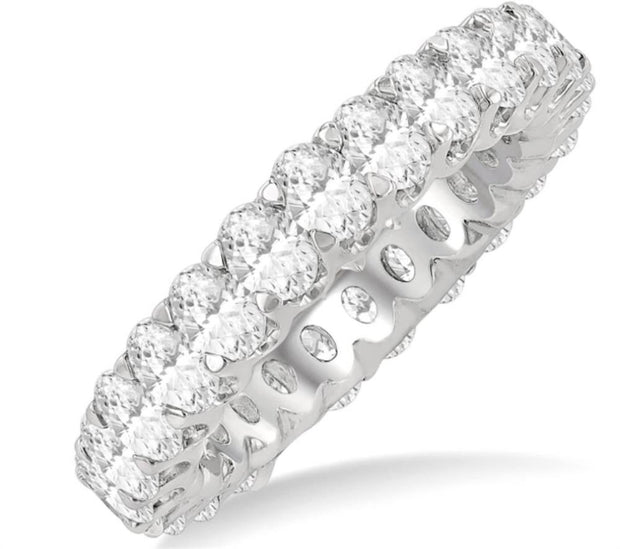 3.00ct Oval Diamond Eternity Band