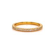 Pave Diamond Eternity Band