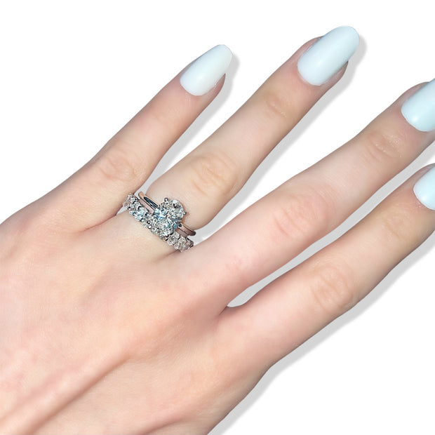 3.00ct Oval Diamond Eternity Band