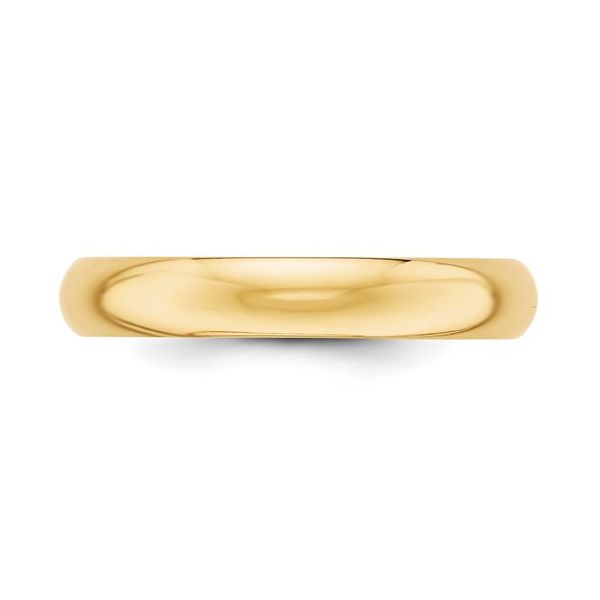 4MM Comfort Fit Gold Band