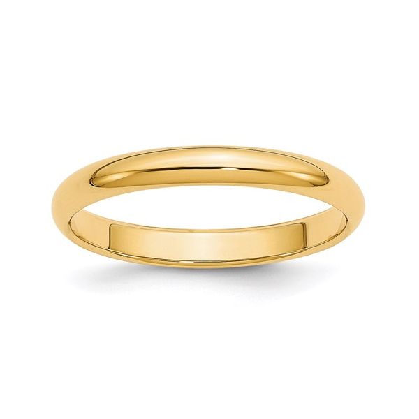 3MM Gold Wedding Band