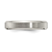 4.5MM Brushed Beveled Edge Band