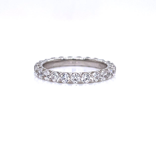 1.50ct Diamond Eternity Band in 14K White Gold